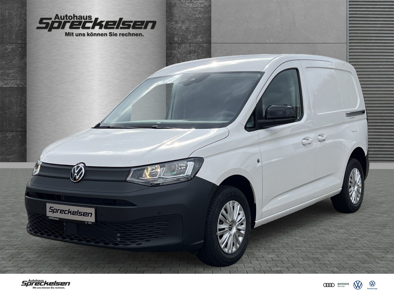 Volkswagen Caddy Cargo Motor: 2,0 l TDI EU6 SCR 75 kW Getriebe: 6-Gang-Schaltgetriebe Radstand: 2755 mm