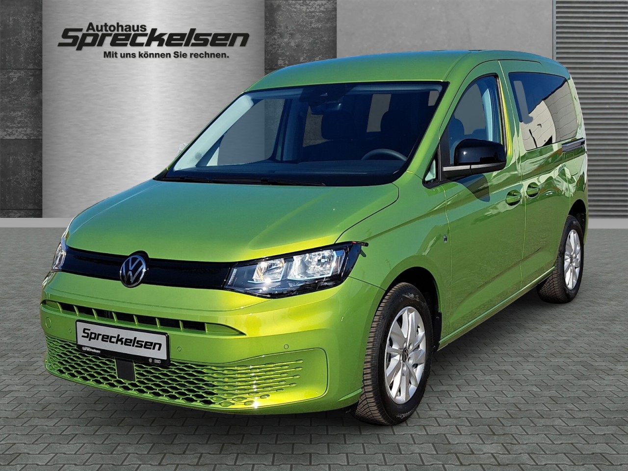 Volkswagen NFZ Caddy 5-Sitzer Motor: 1,5 l TSI EU6 85 kW Getriebe: 6-Gang-Schaltgetriebe Radstand: 2755 mm KR